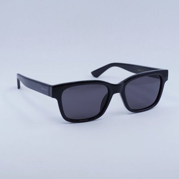 Gucci 🕶️ New Gucci GG1716S 001 Sunglasses - Black Frame, Grey Size ONE SIZE - 4 Thumbnail
