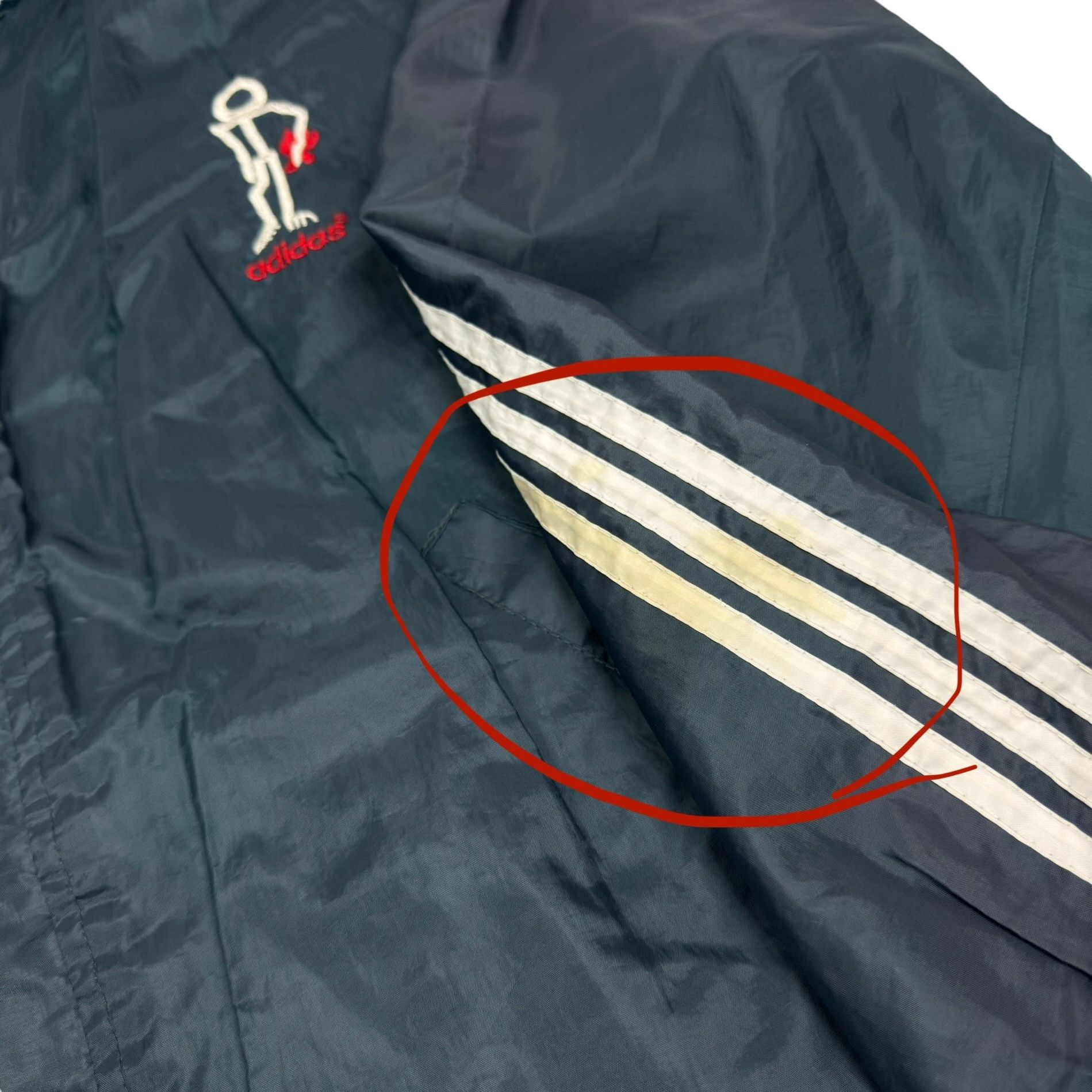 Adidas Adidas Mens Emerald Green Streetball Logo Windbreaker Jacket Size US XL / EU 56 / 4 - 8 Thumbnail