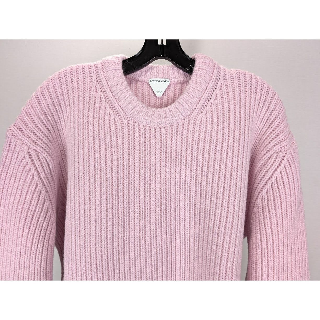 Bottega Veneta o1rshd1 English Rib Sweater Knit in Camelia L Size US L / EU 52-54 / 3 - 4 Thumbnail