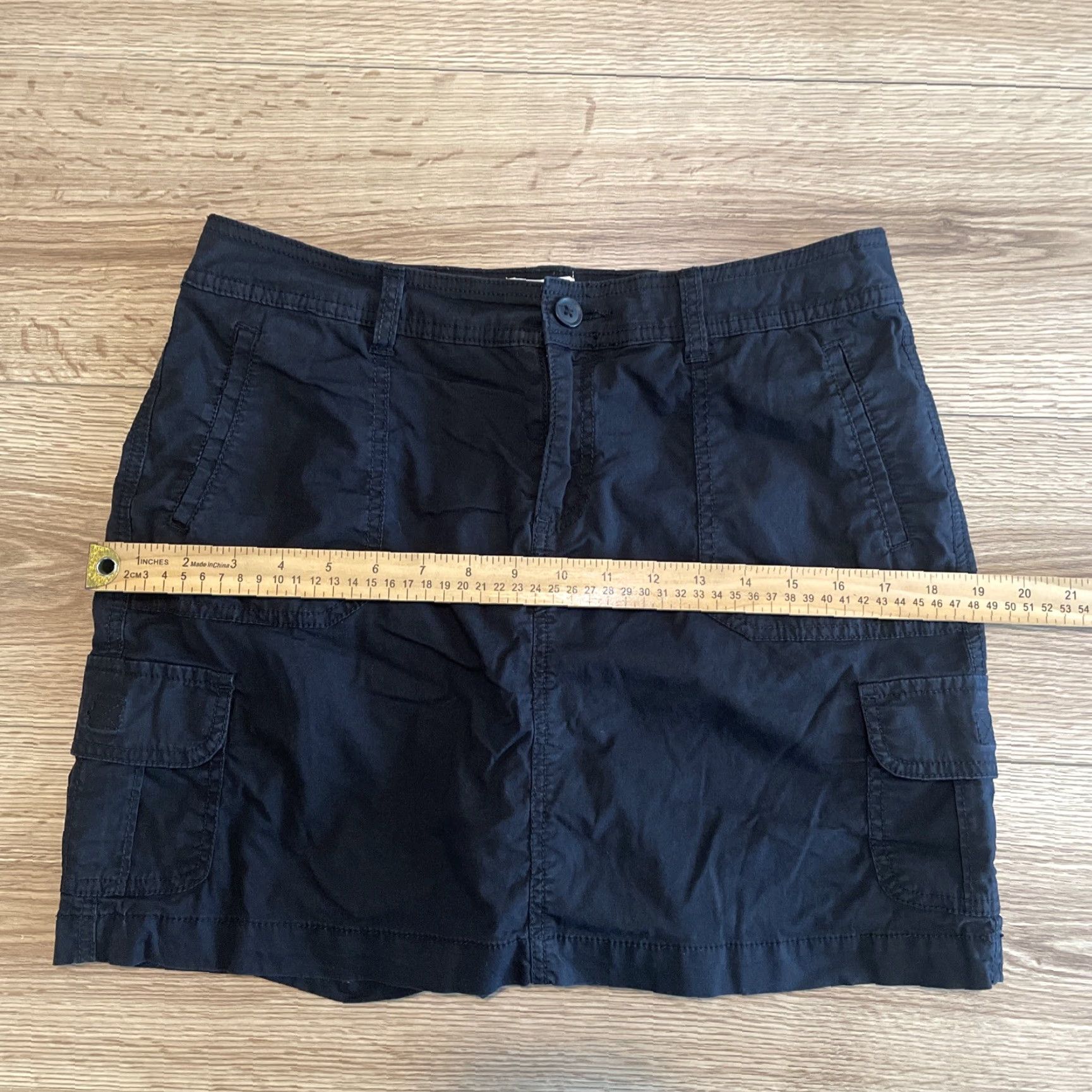 Vintage ST. JOHN'S BAY Women's Athletic Skort Size 8 Black Activewear Regular Size 30" / US 8 / IT 44 - 5 Thumbnail