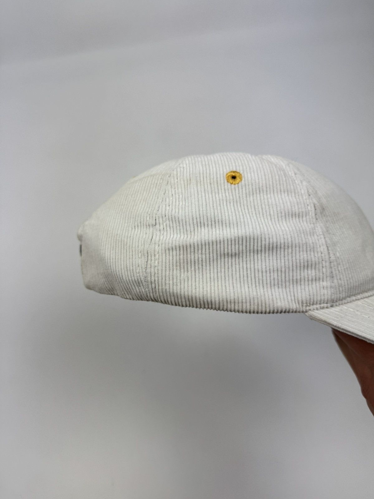 Universal Works Universal Works Corduroy Old White Basic Cap Size ONE SIZE - 7 Thumbnail