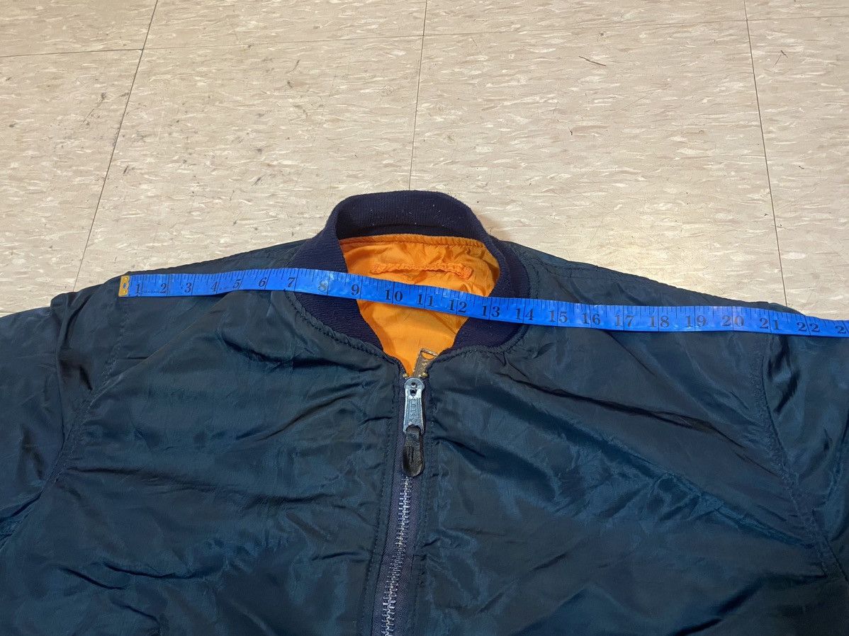 Vintage Vintage alpha industries flight bomber jacket Size US XL / EU 56 / 4 - 7 Thumbnail