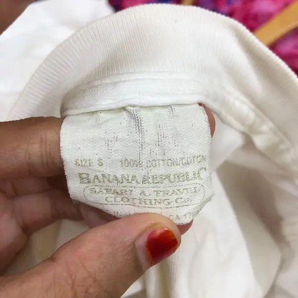 Banana Republic Vintage 90’ BANANA REPUBLIC Tee Shirt Made In USA Size US S / EU 44-46 / 1 - 6 Thumbnail