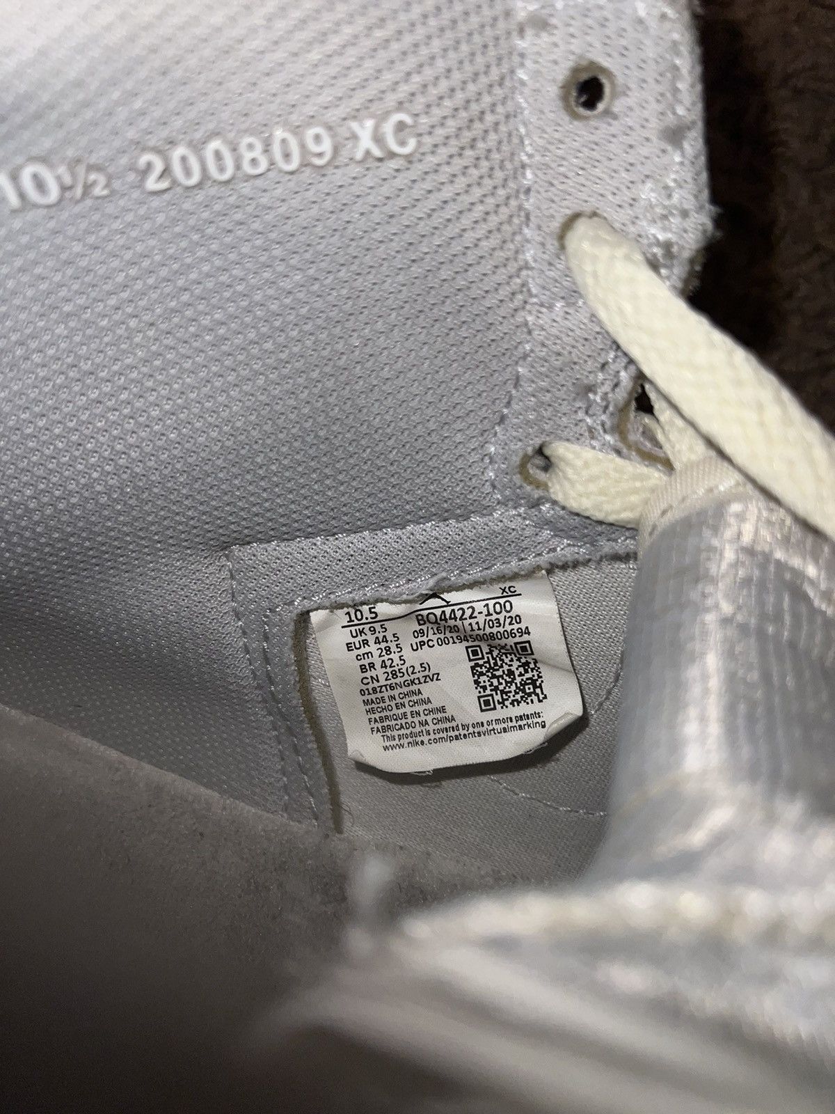 Jordan Brand × Nike Jordan 1 High Neutral Grey Size 10.5 Size US 10.5 / EU 43-44 - 8 Thumbnail