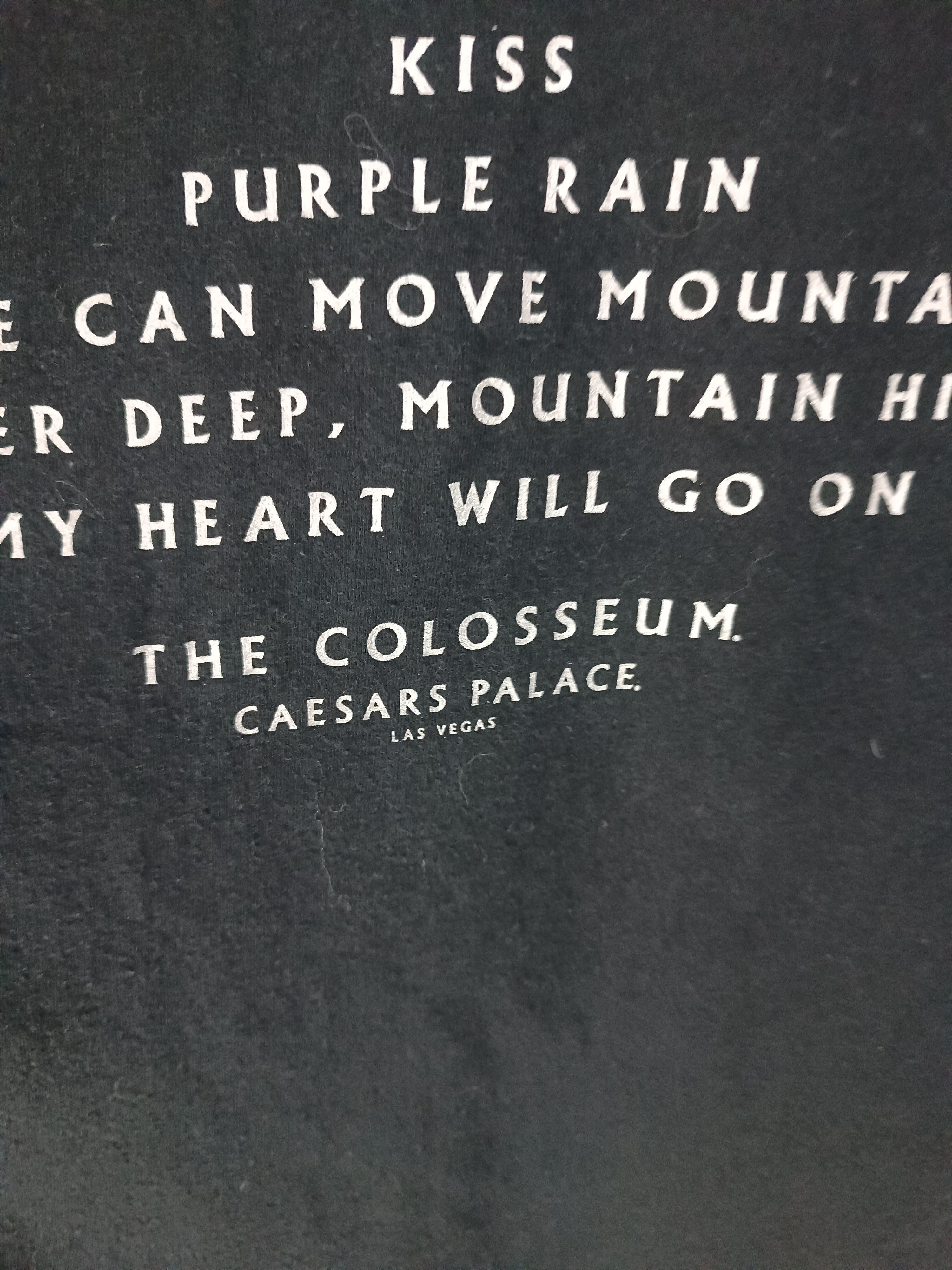 Rap Tees VINTAGE CELINE DION COLOSSEUM LAS VEGAS LIVE TEE Size US M / EU 48-50 / 2 - 15 Thumbnail