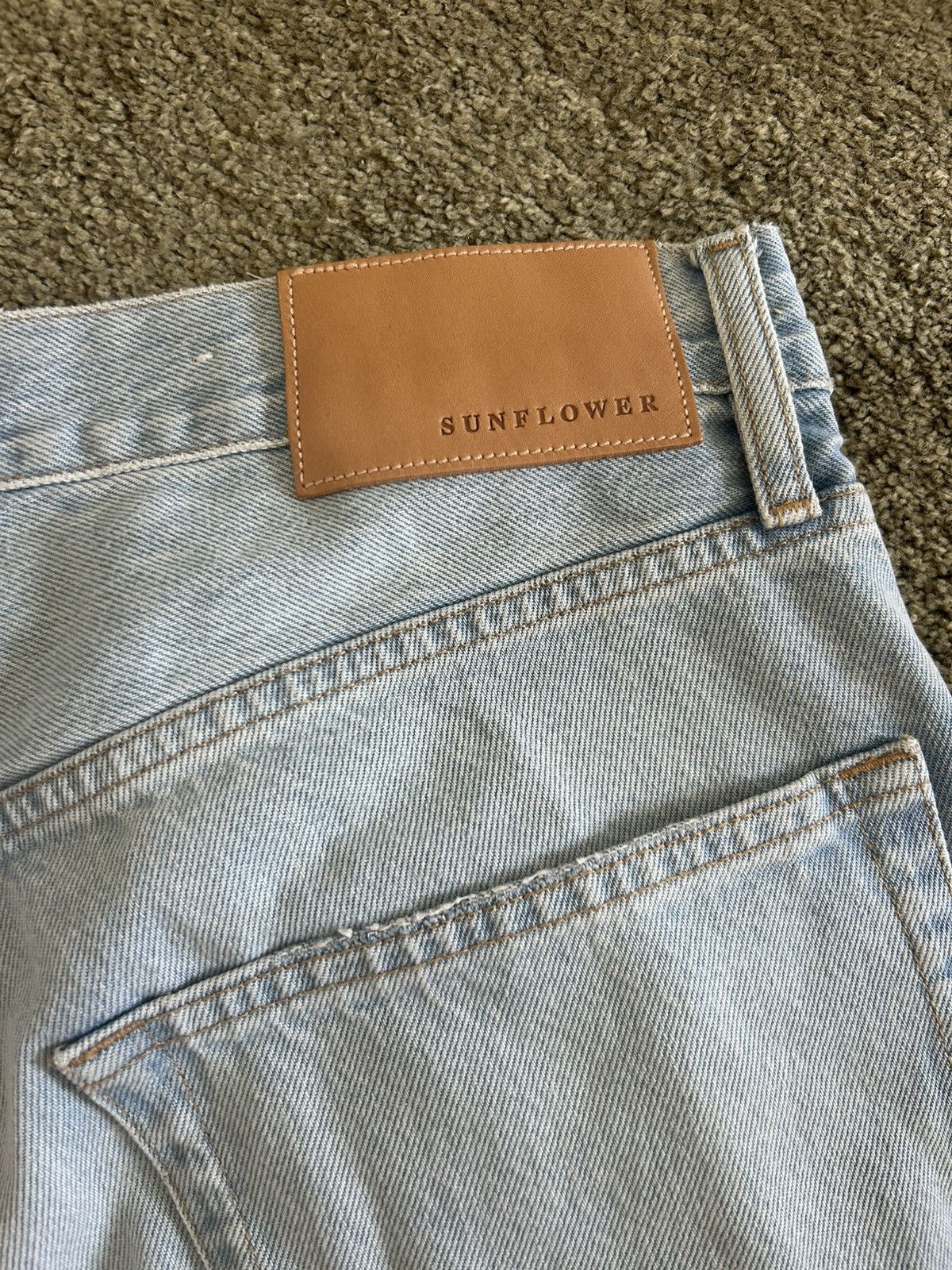 Sunflower Sunflower loose denim in light blue vintage Size US 33 - 4 Thumbnail