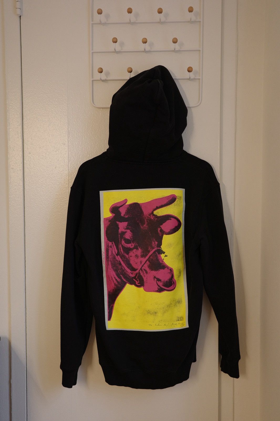 Maharishi Andy Warhol x Maharishi Pink Cow Pullover Hoodie Size US S / EU 44-46 / 1 - 1 Thumbnail