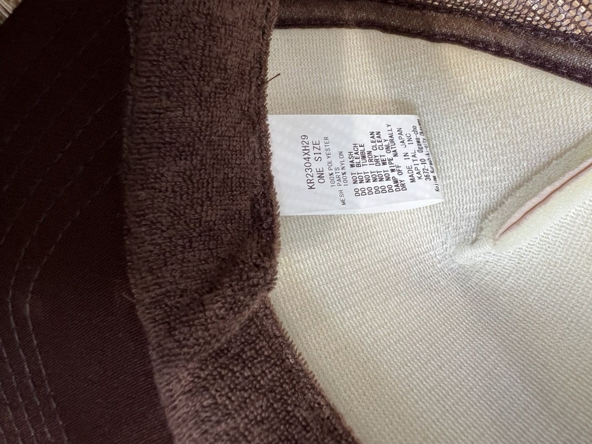 Kapital Kapital Kountry Starching & Ironing Trucker Hat Size ONE SIZE - 3 Thumbnail