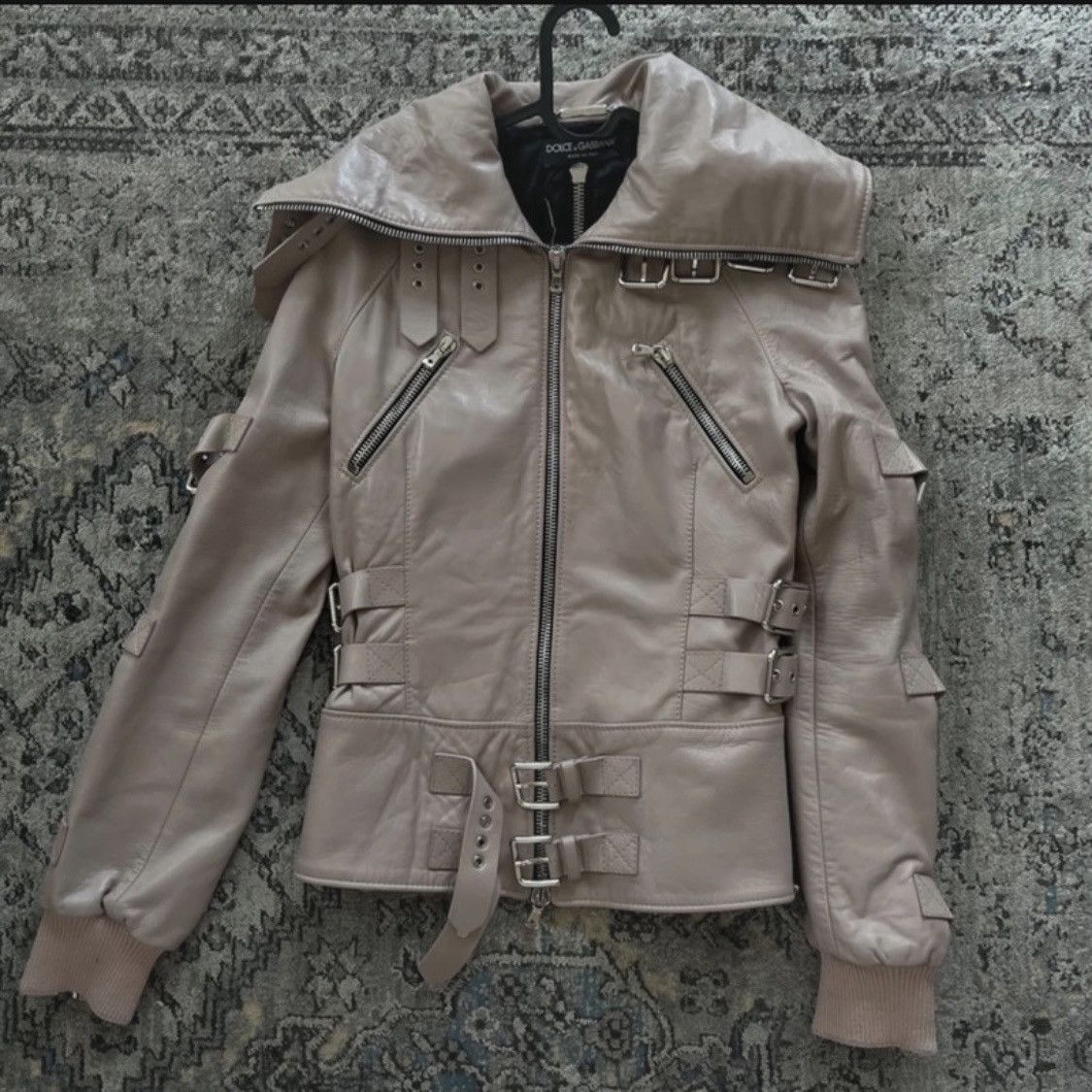 Dolce & Gabbana Dolce&Gabbana S/S 2003 'Sex & Love' Bondage Buckle Lambskin Size M / US 6-8 / IT 42-44 - 6 Thumbnail