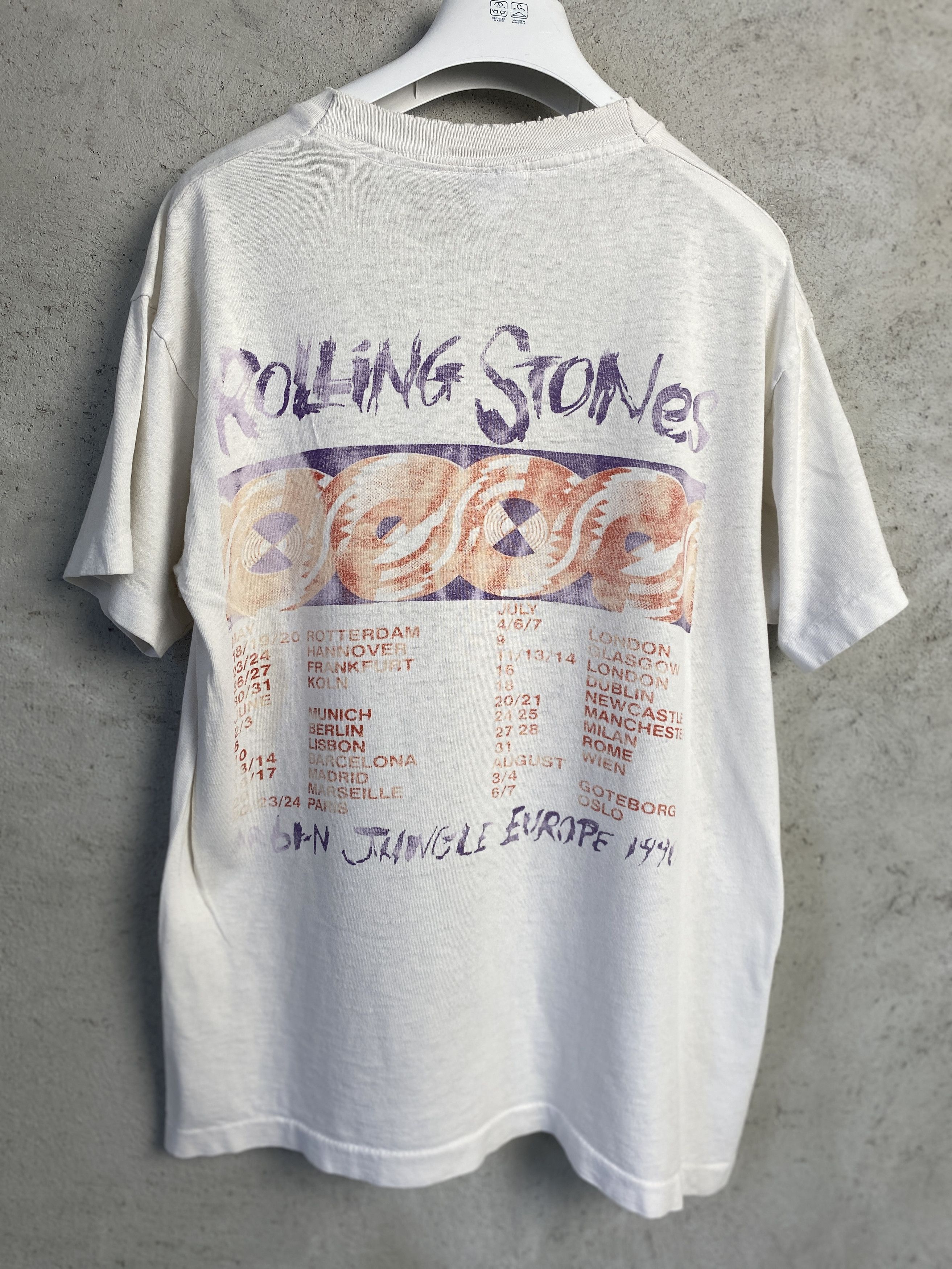 The Rolling Stones The Rolling Stones 1990 vintage Urban Jungle Europe Tour Size US M / EU 48-50 / 2 - 4 Thumbnail