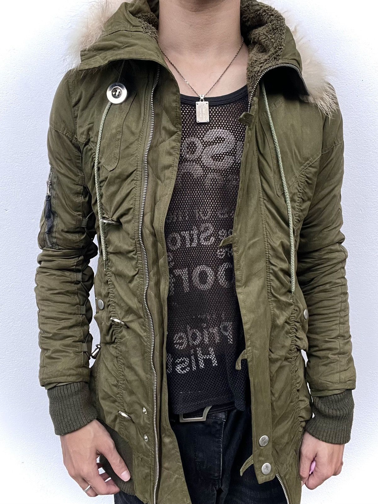 2000s Lip Service Avant-Garde Military Jacket