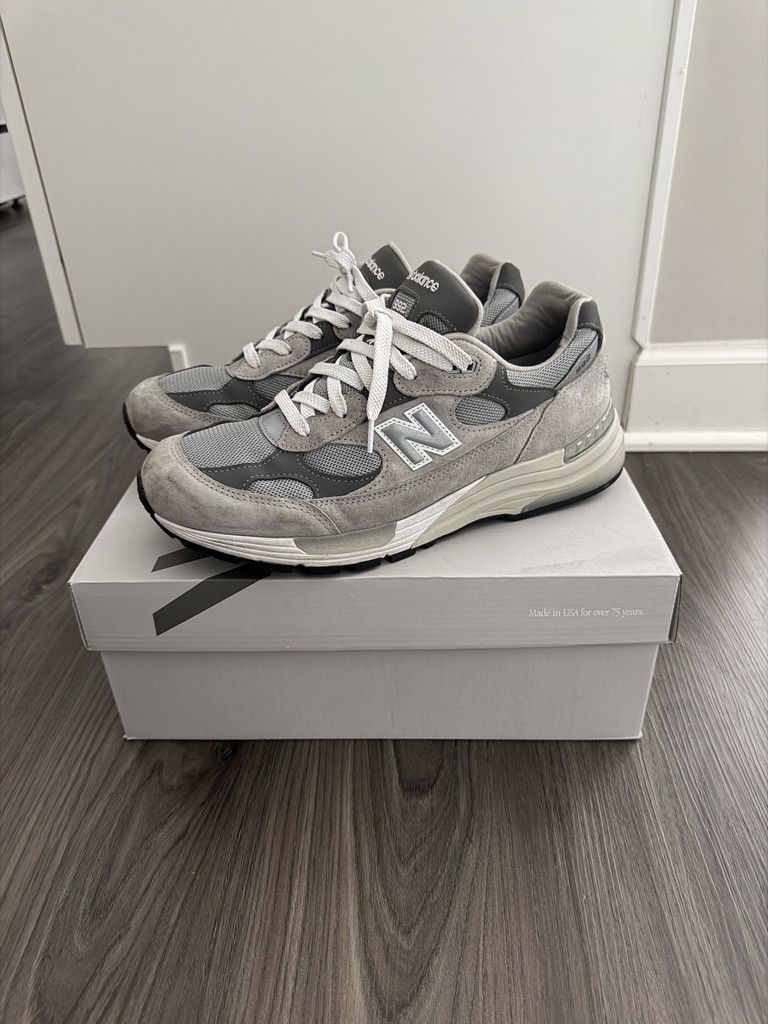 New Balance New Balance Made in USA 992 Core Grey Size US 10 / EU 43 - 1 Thumbnail
