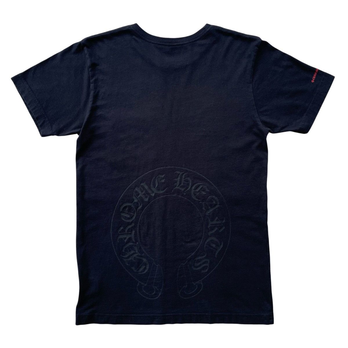 Chrome Hearts Chrome Hearts Red Scroll Label Pocket Tee Size US M / EU 48-50 / 2 - 2 Thumbnail