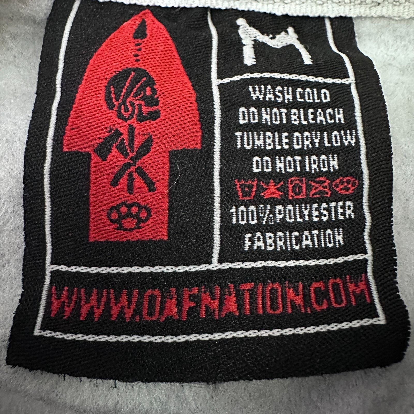Other OAF Nation Camo Hoodie Men’s Medium Black Hunting Arrowhead Size US M / EU 48-50 / 2 - 6 Thumbnail