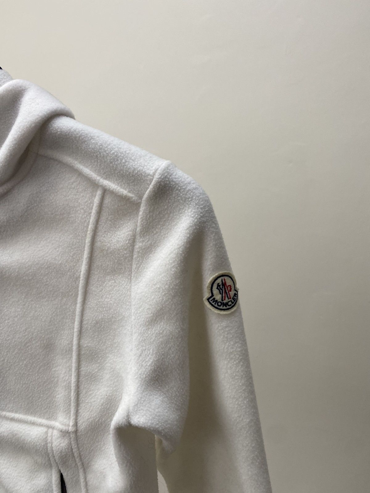 Moncler Vintage Moncler kids fleece zip hoodie Size US XXS / EU 40 - 4 Thumbnail