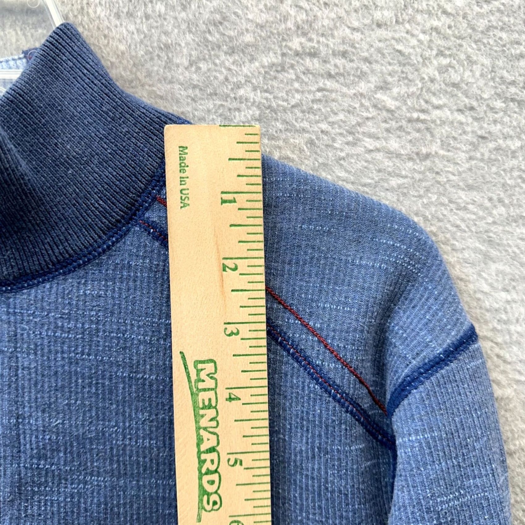 Tommy Bahama Tommy Bahama Mens Adult Medium Blue Reversible Pima Cotton Sweatshirt Sweater Size US M / EU 48-50 / 2 - 6 Thumbnail