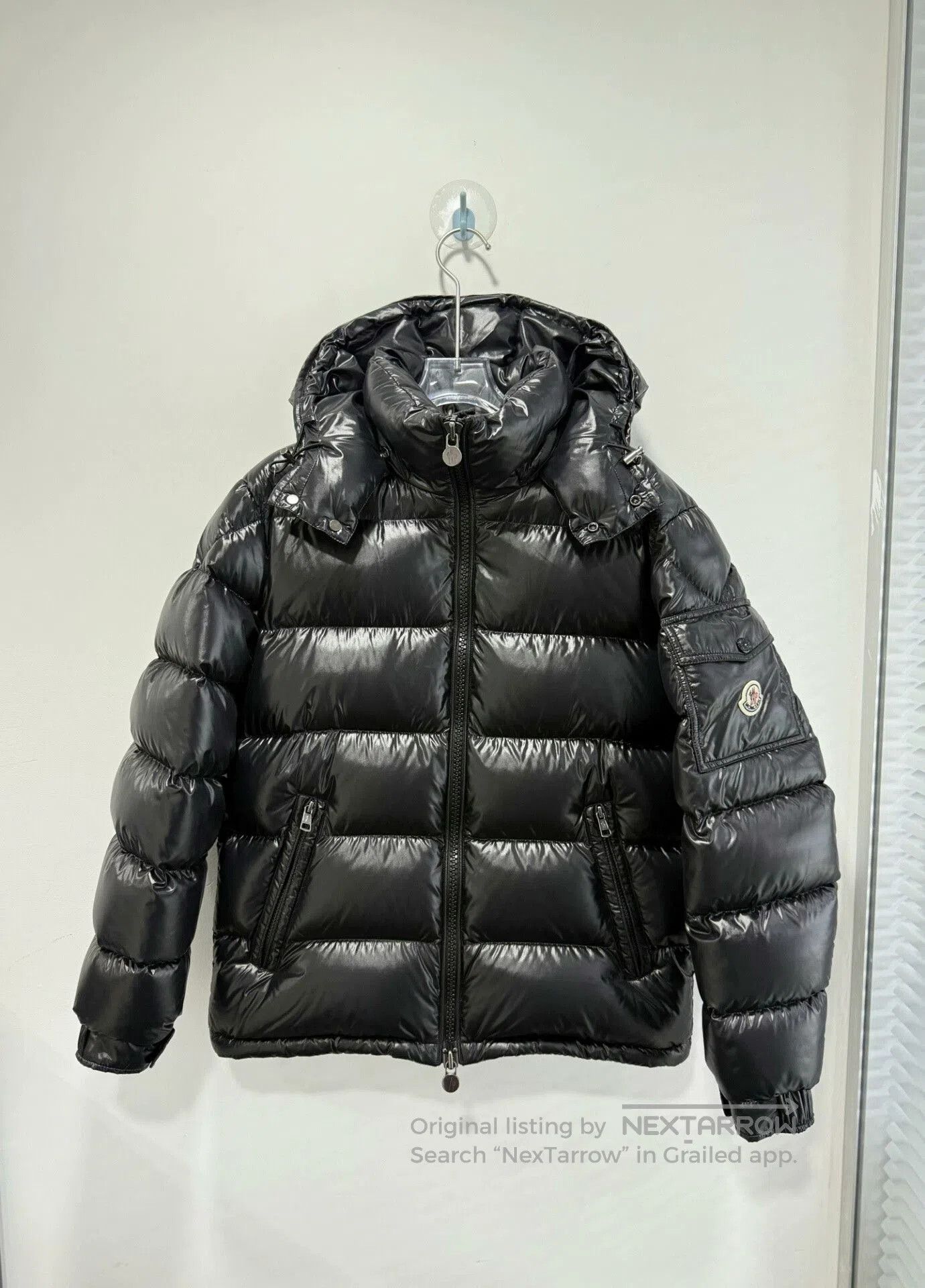 Moncler Moncler Maya Black Down Jacket 0. Size XS / US 0-2 / IT 36-38 - 1 Thumbnail