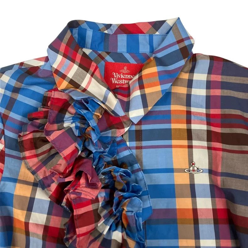 Vivienne Westwood Vivienne Westwood size00 A shirt with crimped hem Size M / US 6-8 / IT 42-44 - 4 Thumbnail