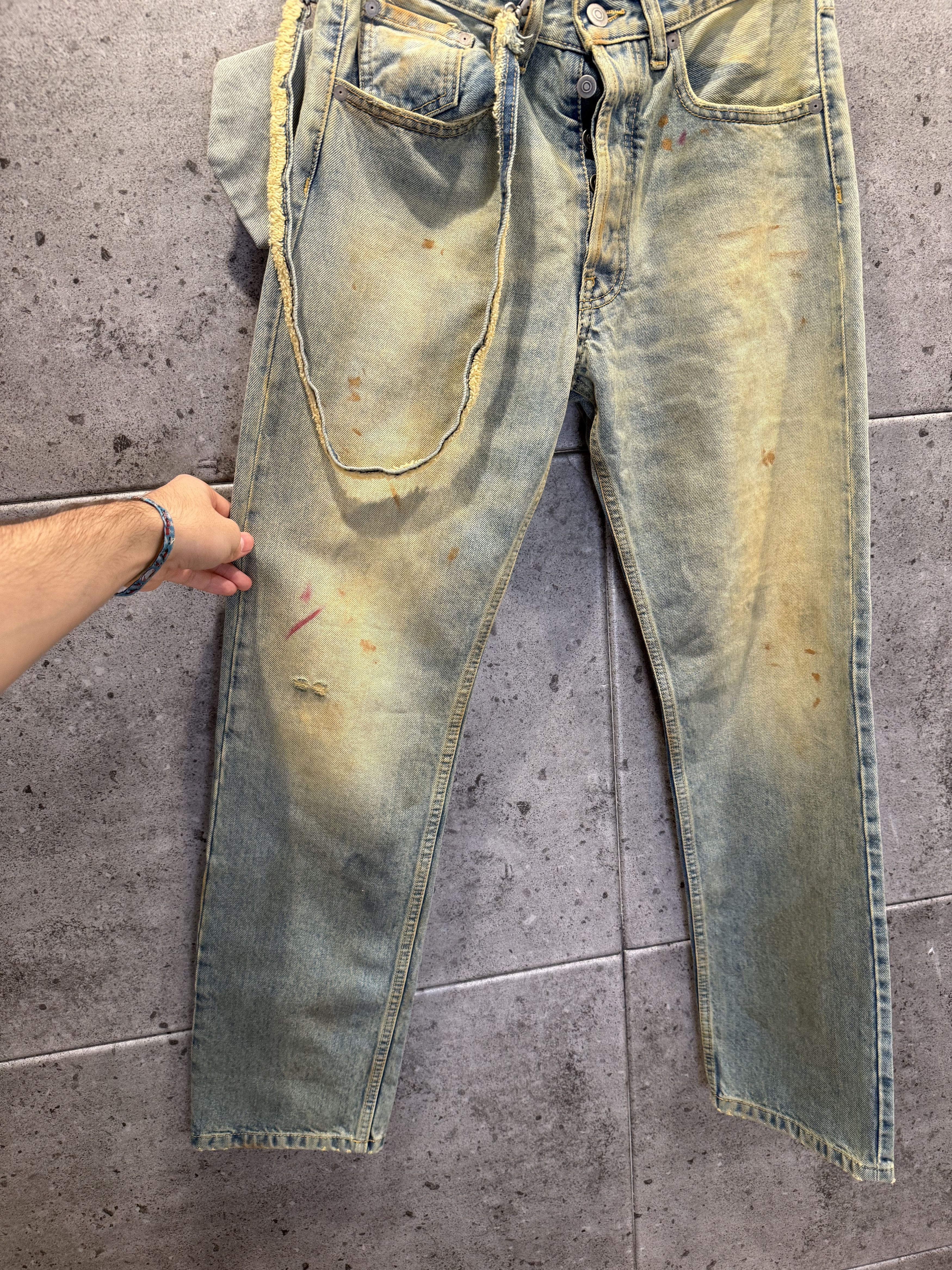 Maison Margiela Maison margiela mud wash pocket denim jeans Size US 28 / EU 44 - 6 Thumbnail