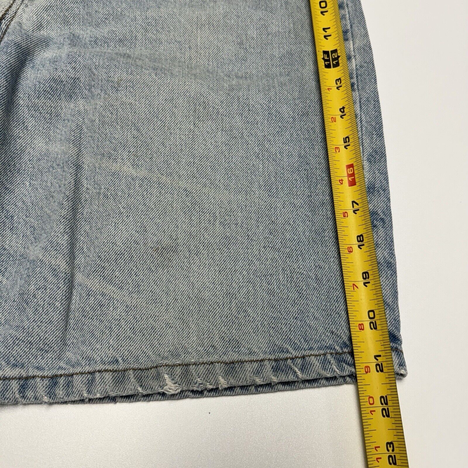 Levi's × Vintage Vintage Levis Orange Tabs Denim Shorts Mens 34 Skate Streetw Size US 34 / EU 50 - 16 Thumbnail