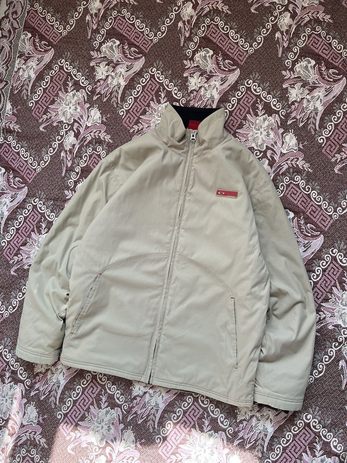 Oakley × Vintage 2000's Vintage Oakley Insulated Nylon Mid Coat Jacket Size US M / EU 48-50 / 2 - 6 Thumbnail