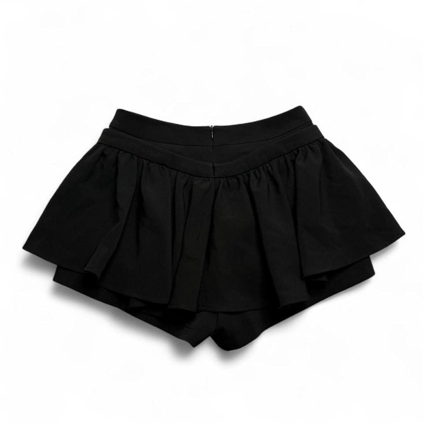 Other OakMoo Y2K Black Low RiseMinu Skirt Mcbling Crown size small Size 27" / US 4 / IT 40 - 2 Thumbnail