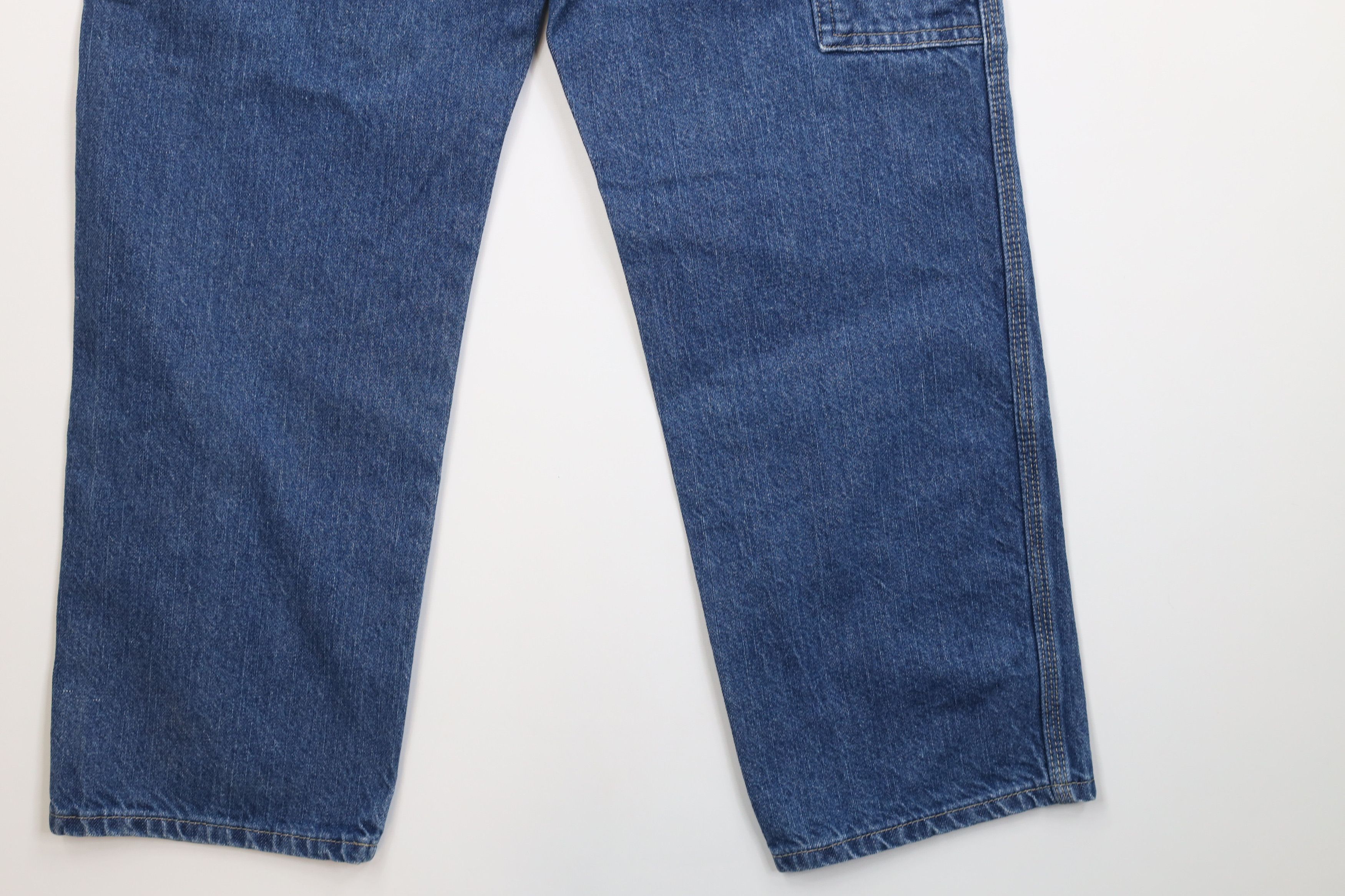 Dickies Vintage Y2K Dickies Wide Leg Dungaree Denim Jeans Size US 32 / EU 48 - 13 Thumbnail