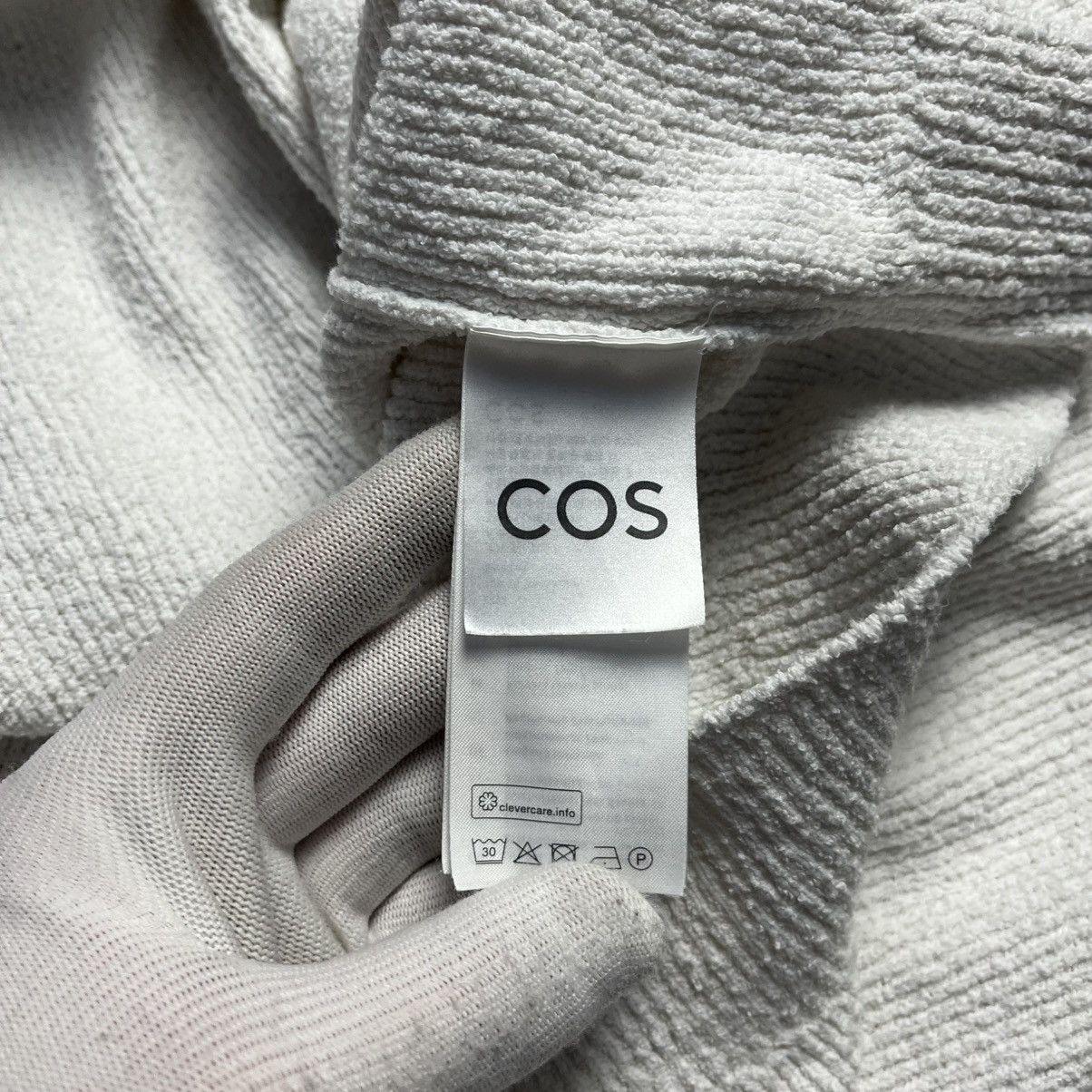 Cos × Designer COS White Knitted Oversized Vest Streetwear Y2K Designer Size M / US 6-8 / IT 42-44 - 5 Thumbnail