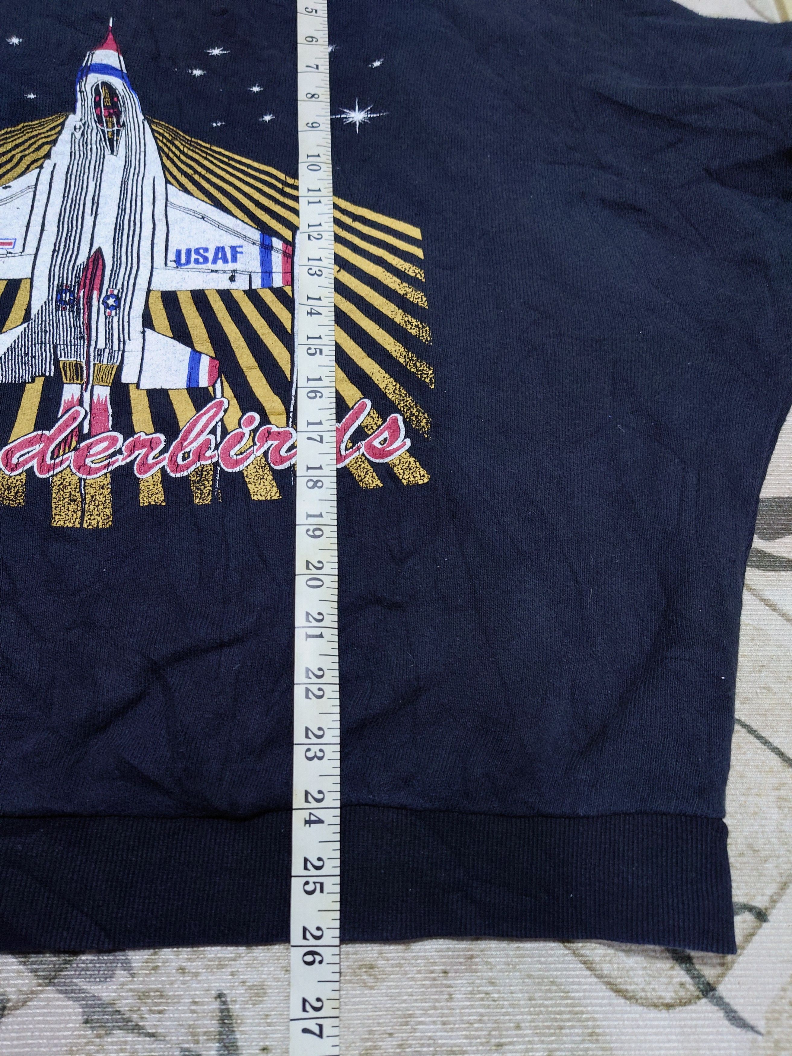 Vintage Vintage US Air Force Thunderbirds Jets USAF Size US L / EU 52-54 / 3 - 8 Thumbnail