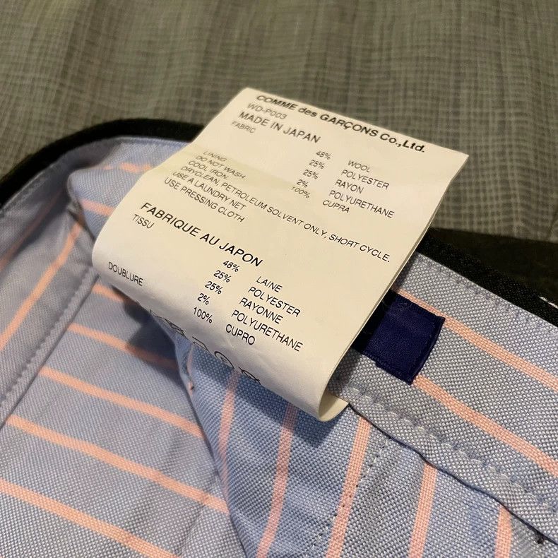 Junya Watanabe Junya watanabe SizeM 19ss show wool trousers Size US 29 - 7 Thumbnail