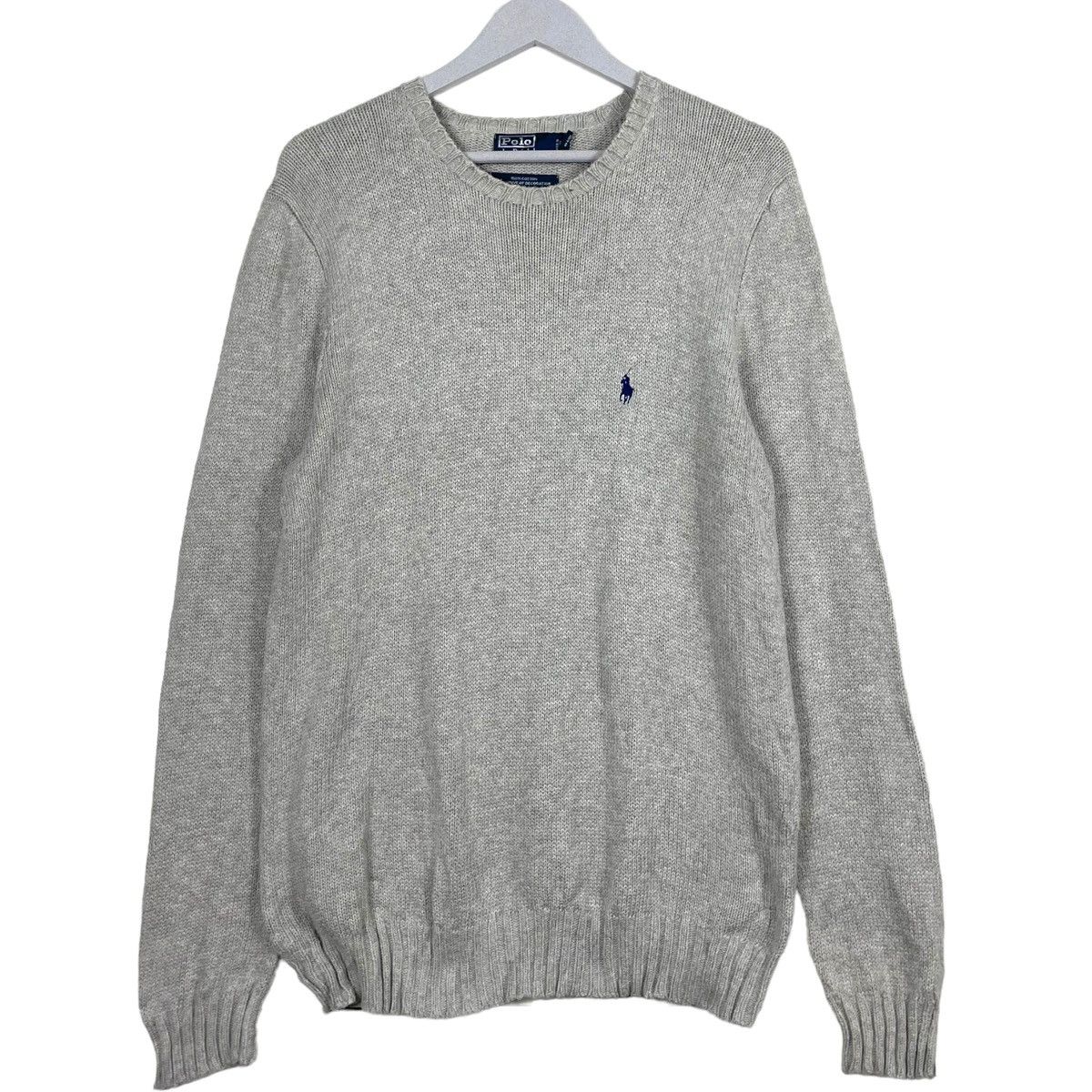 Aran Isles Knitwear × Polo Ralph Lauren × Ralph Lauren 💥POLO RALPH LAUREN CREWNECK KNIT JUMPER PULLOVER Size US M / EU 48-50 / 2 - 1 Thumbnail