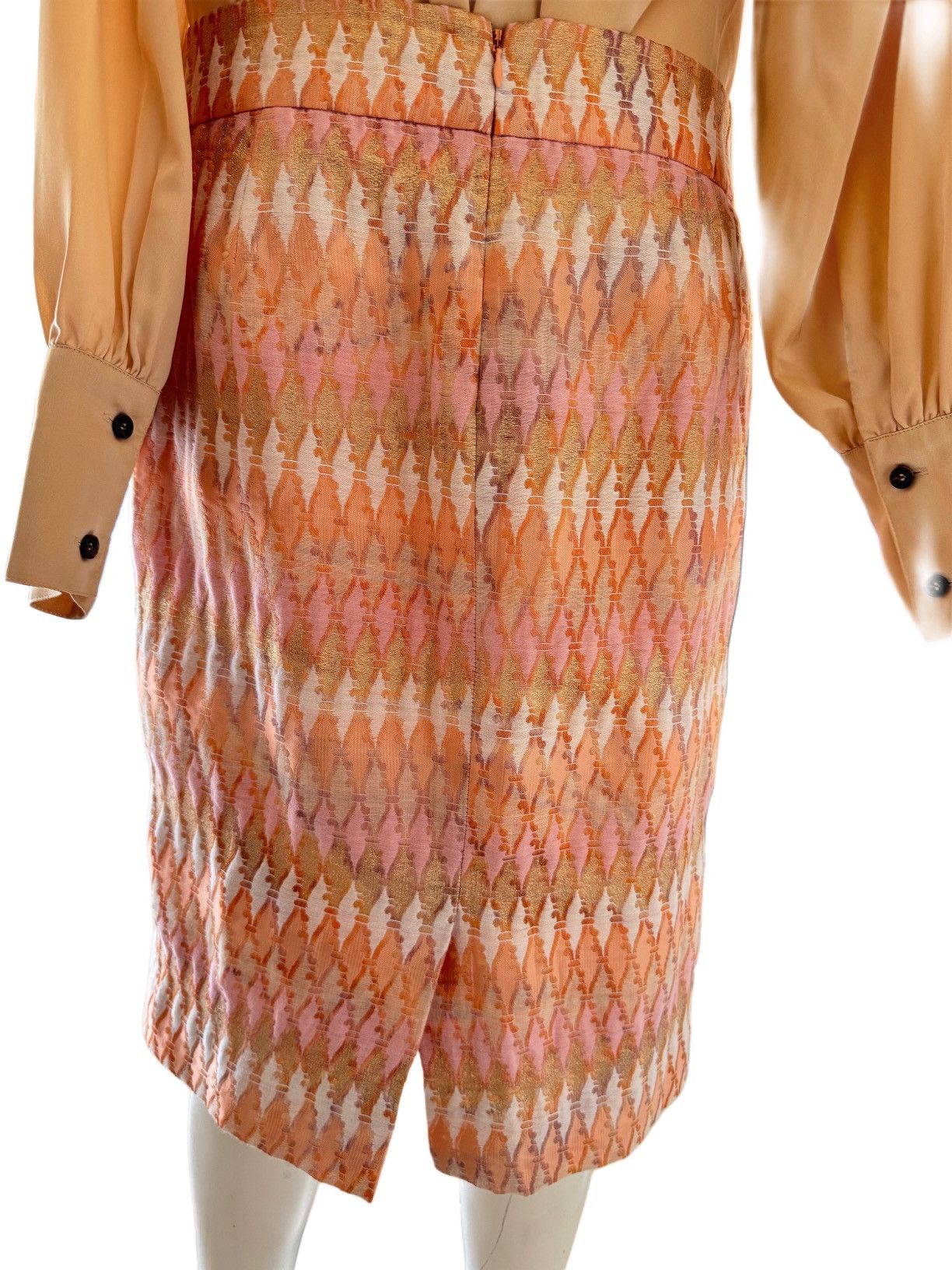 J.Crew J.Crew pink gold metallic Turkish Delight women’s size 8 Size 30" / US 8 / IT 44 - 5 Thumbnail