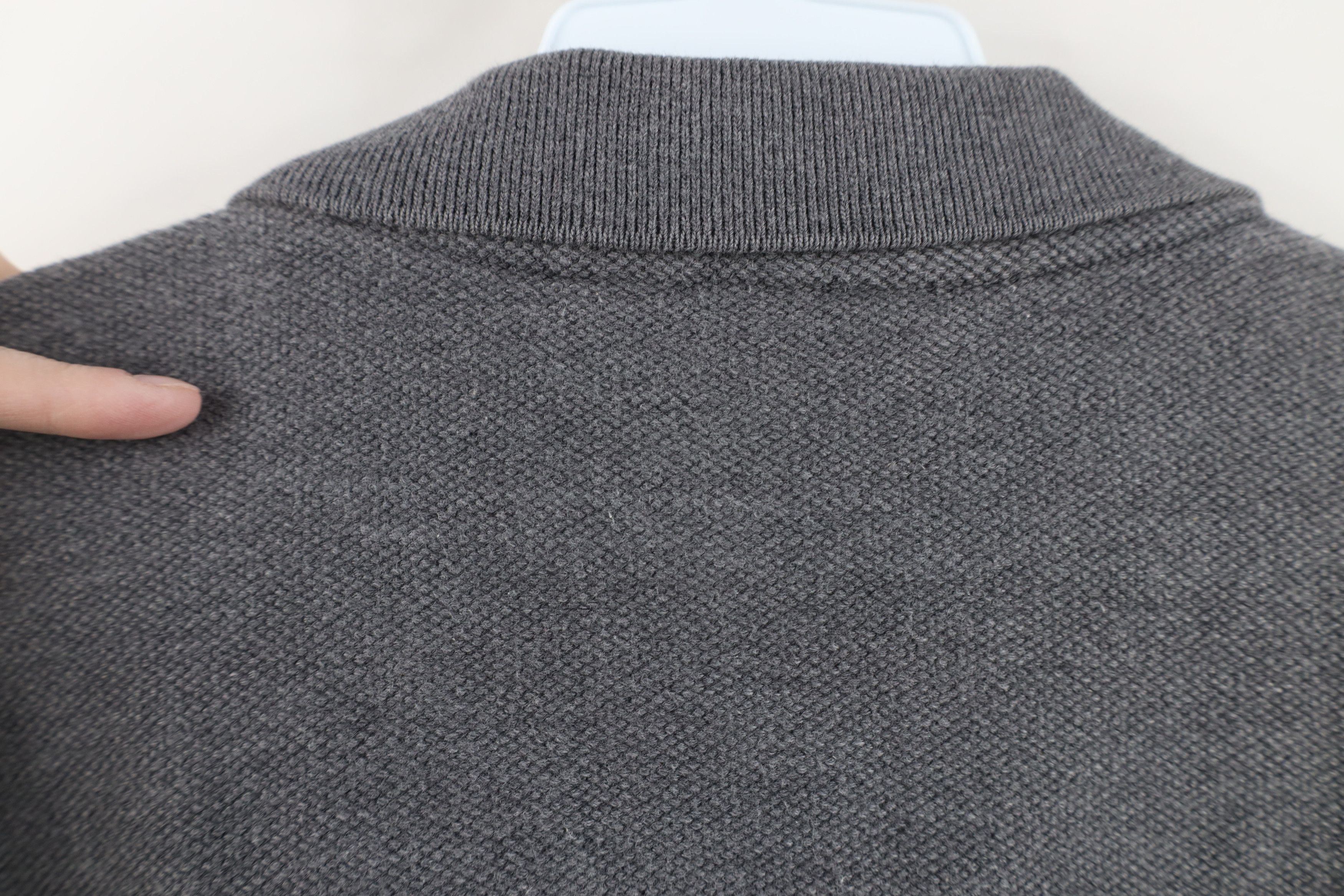 Lands' End Vintage 90s Lands End Heavyweight Weave Long Sleeve Polo USA Size US XL / EU 56 / 4 - 10 Thumbnail
