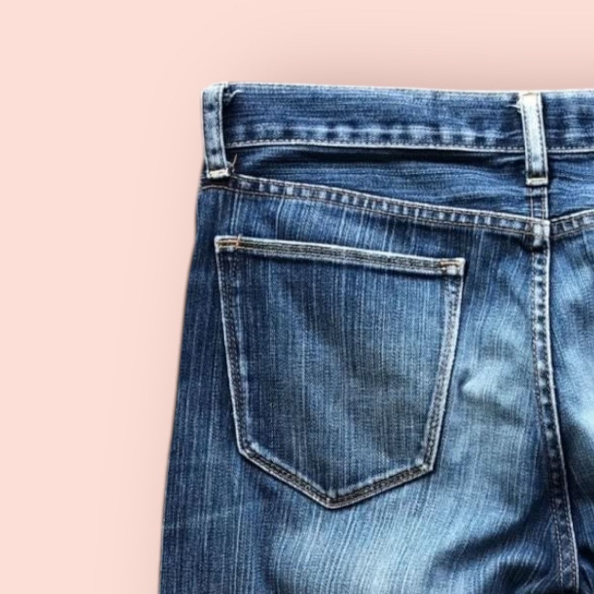 Jun Takahashi × Uniqlo VINTAGE UNIQLO S-001 DISTRESSED SLIM FIT STRAIGHT JEANS Size US 31 - 5 Thumbnail