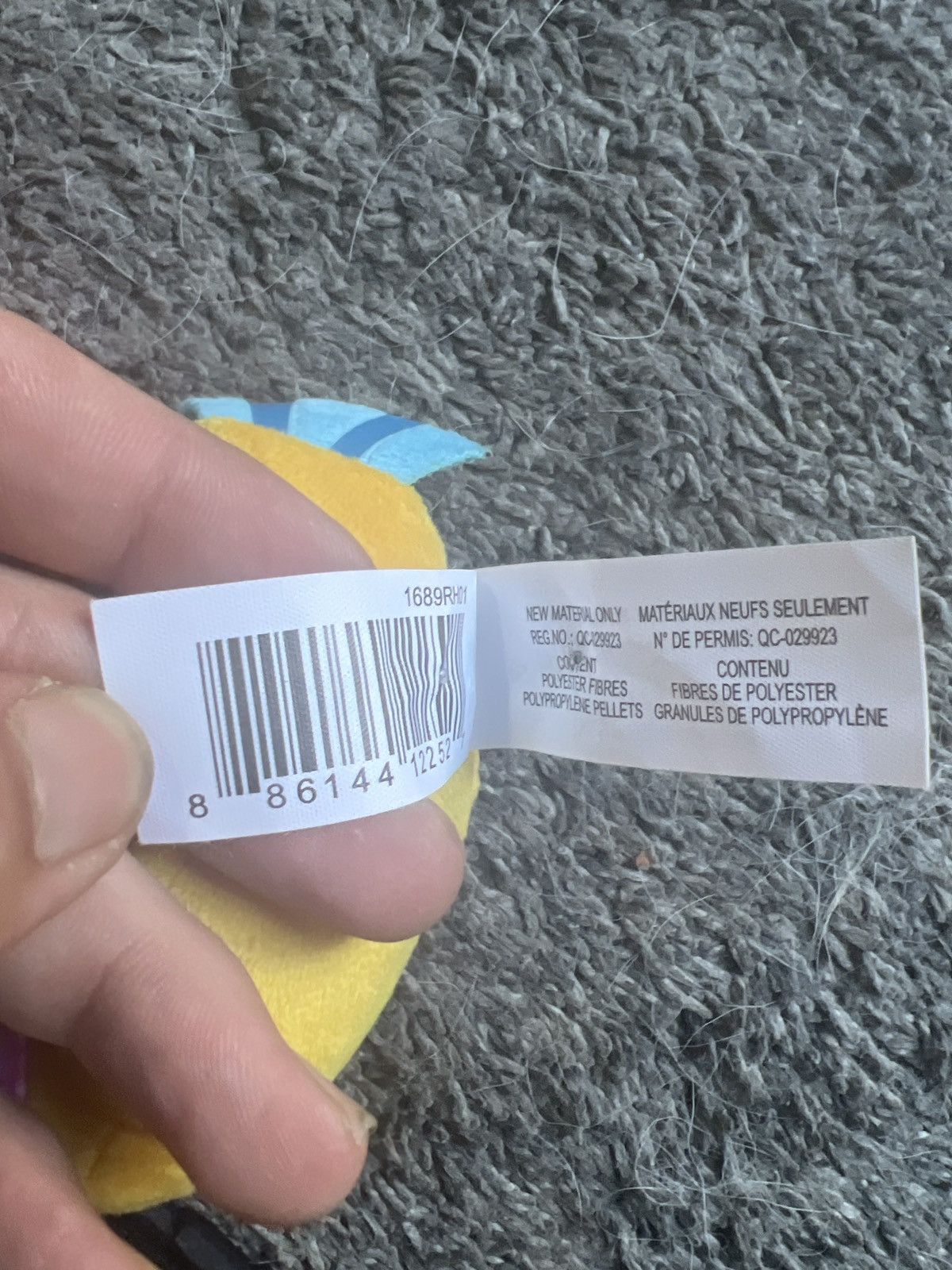 Disney 2019 Disney Princess Flounder Plush Size ONE SIZE - 7 Thumbnail