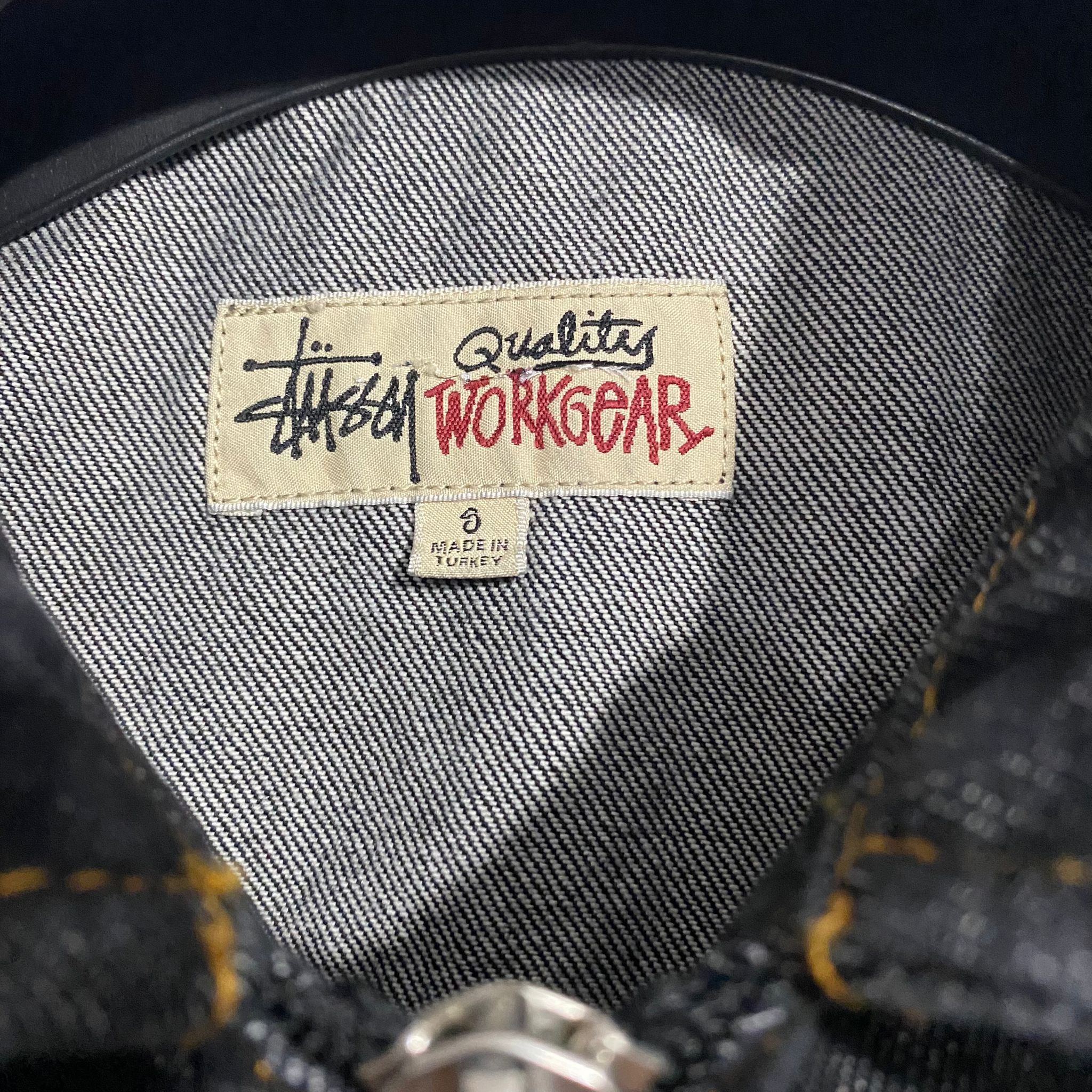 Stussy Zip Work Denim City Link Jacket Size US S / EU 44-46 / 1 - 5 Thumbnail