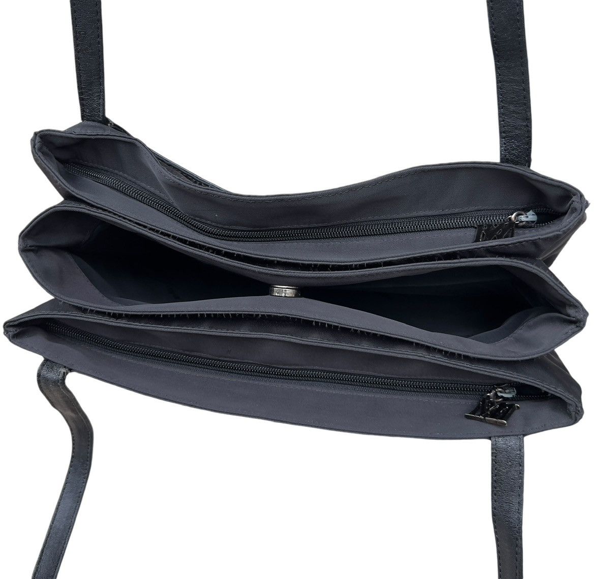 Japanese Brand Max Mara Black Tote Bag Size ONE SIZE - 3 Thumbnail