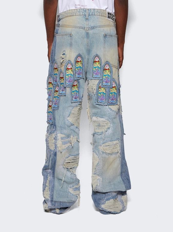 Who Decides War o1gr1nt0525 Coliseum Fusion Denim in Sky Size US 26 / EU 42 - 5 Thumbnail