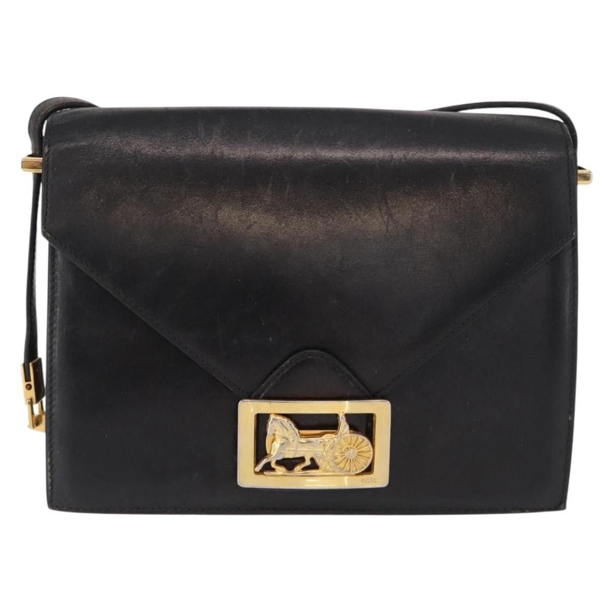 Celine Horse Carriage Shoulder bag Leather