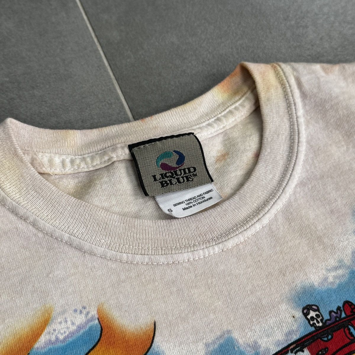 Liquid Blue Vintage 1994 Grateful Dead Summer Tour Bus Tie Dye Shirt Size US S / EU 44-46 / 1 - 8 Thumbnail