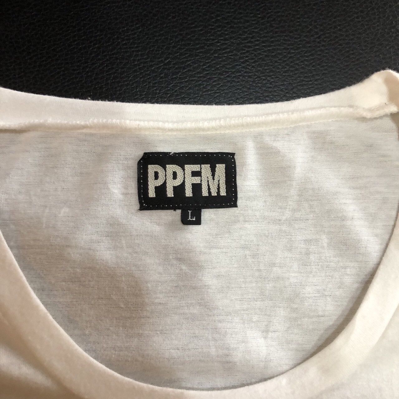 If Six Was Nine × Le Grande Bleu (L.G.B.) × PPFM PPFM Y2K Poem Longsleeve Size US L / EU 52-54 / 3 - 5 Thumbnail
