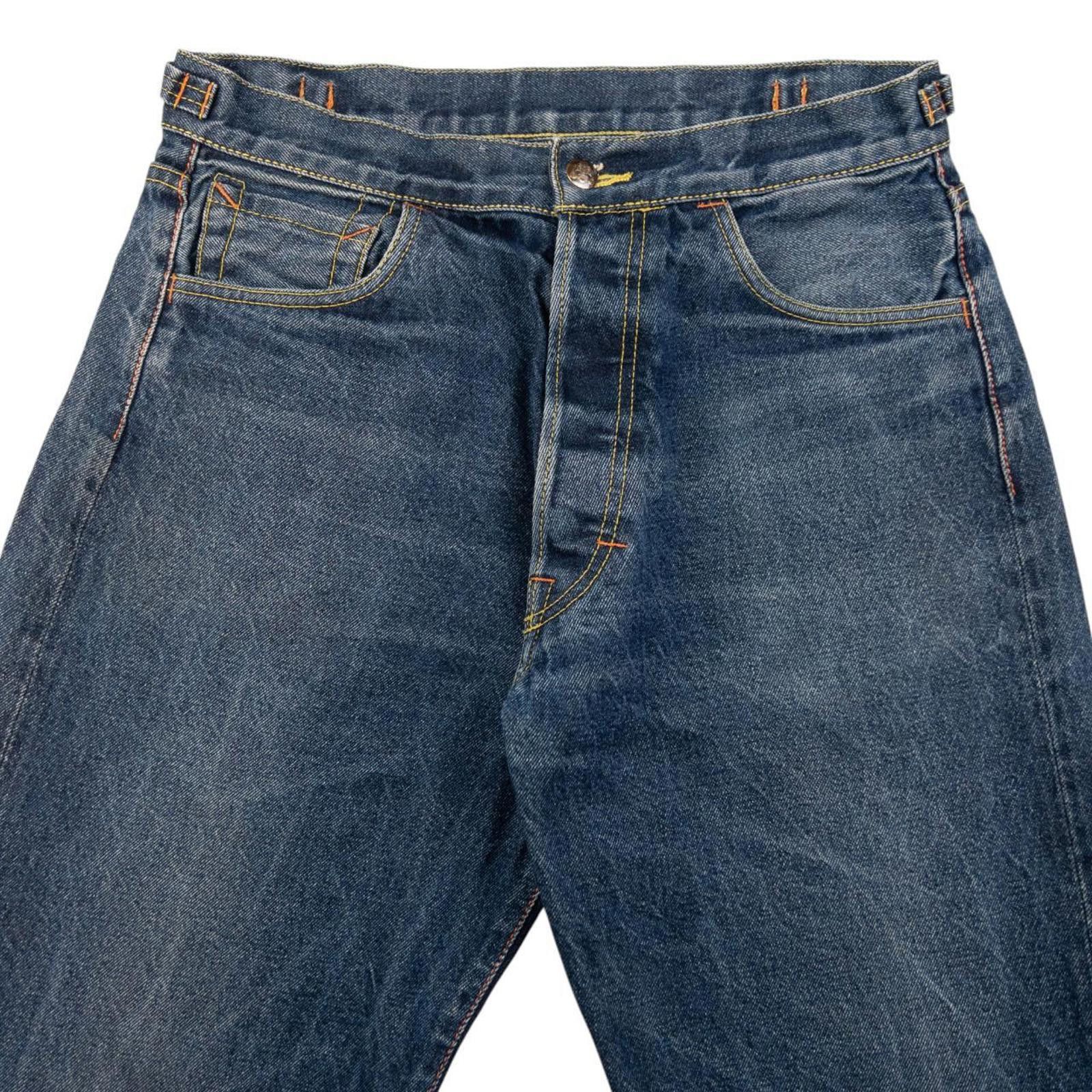 Evisu Vintage Evisu Double Wheat Gull Embroidered Denim Jeans W30 Size US 30 / EU 46 - 4 Thumbnail