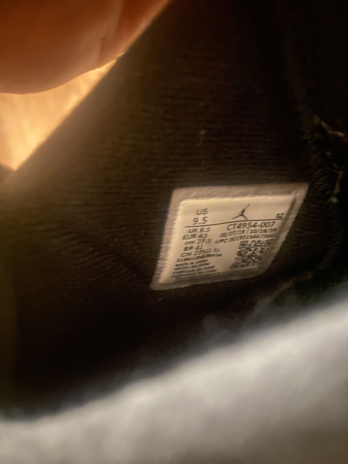 Nike Jordan 6 retro dmp Size US 9.5 / EU 42-43 - 4 Thumbnail