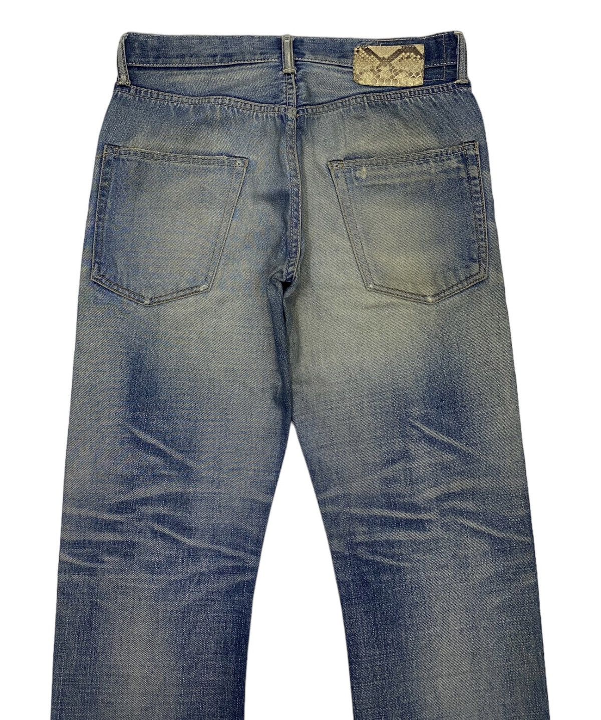 Visvim VISVIM 03D3 DISTRESSED DAMAGE DENIM JEANS Size US 31 - 6 Thumbnail