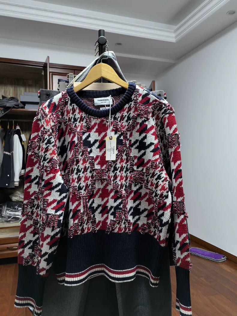 Thom Browne thom browne Sheep wool sweater 2503-Nextarrow Size US XL / EU 56 / 4 - 1 Thumbnail