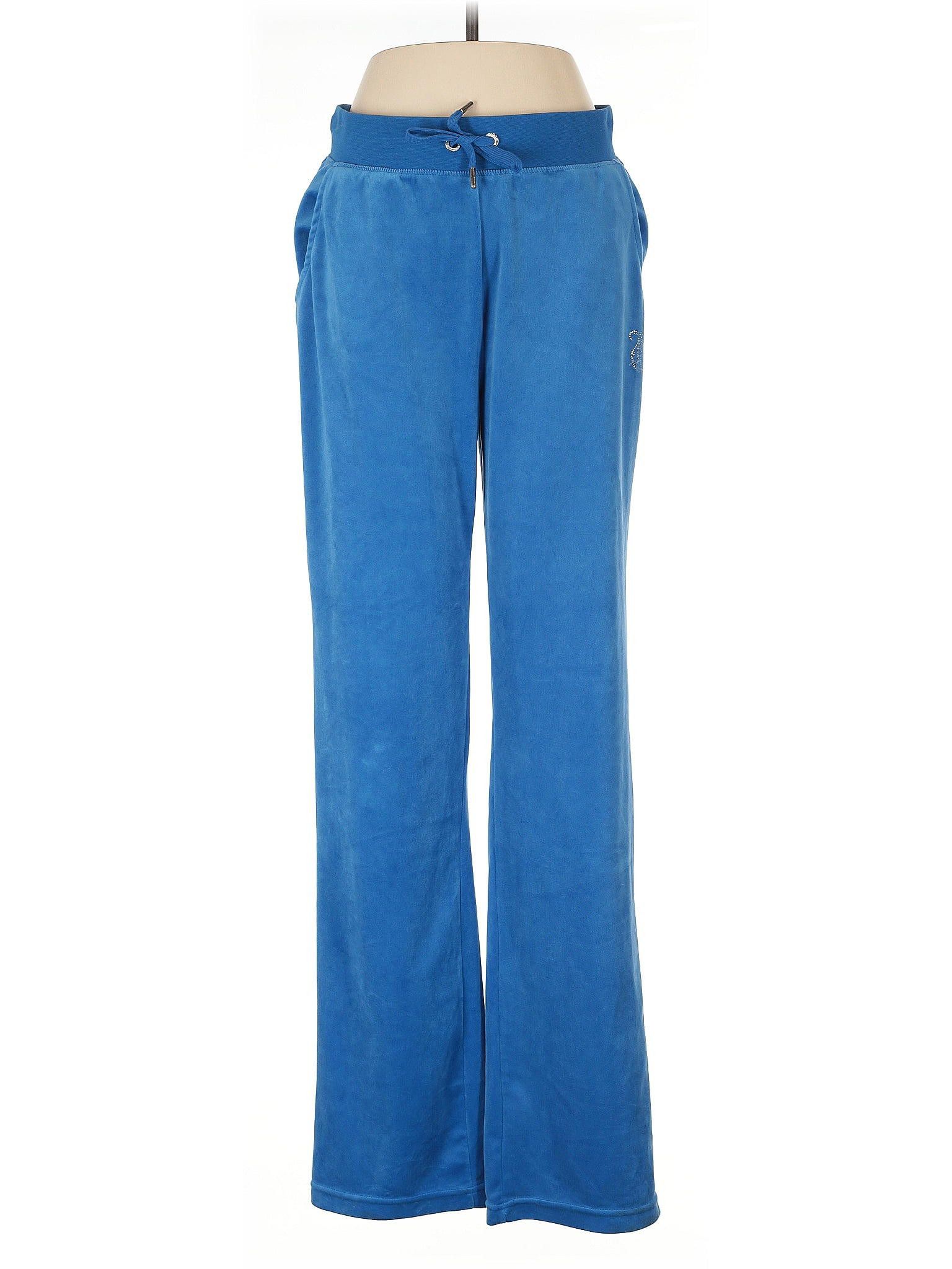 Juicy Couture Jeans Juicy Couture Y2K Style Blue Velour Pants Size 32" / US 10 / IT 46 - 1 Thumbnail
