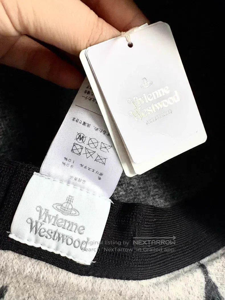 Vivienne Westwood Vivienne Westwood Vintage Beige Star Saturn Beret Size ONE SIZE - 6 Thumbnail