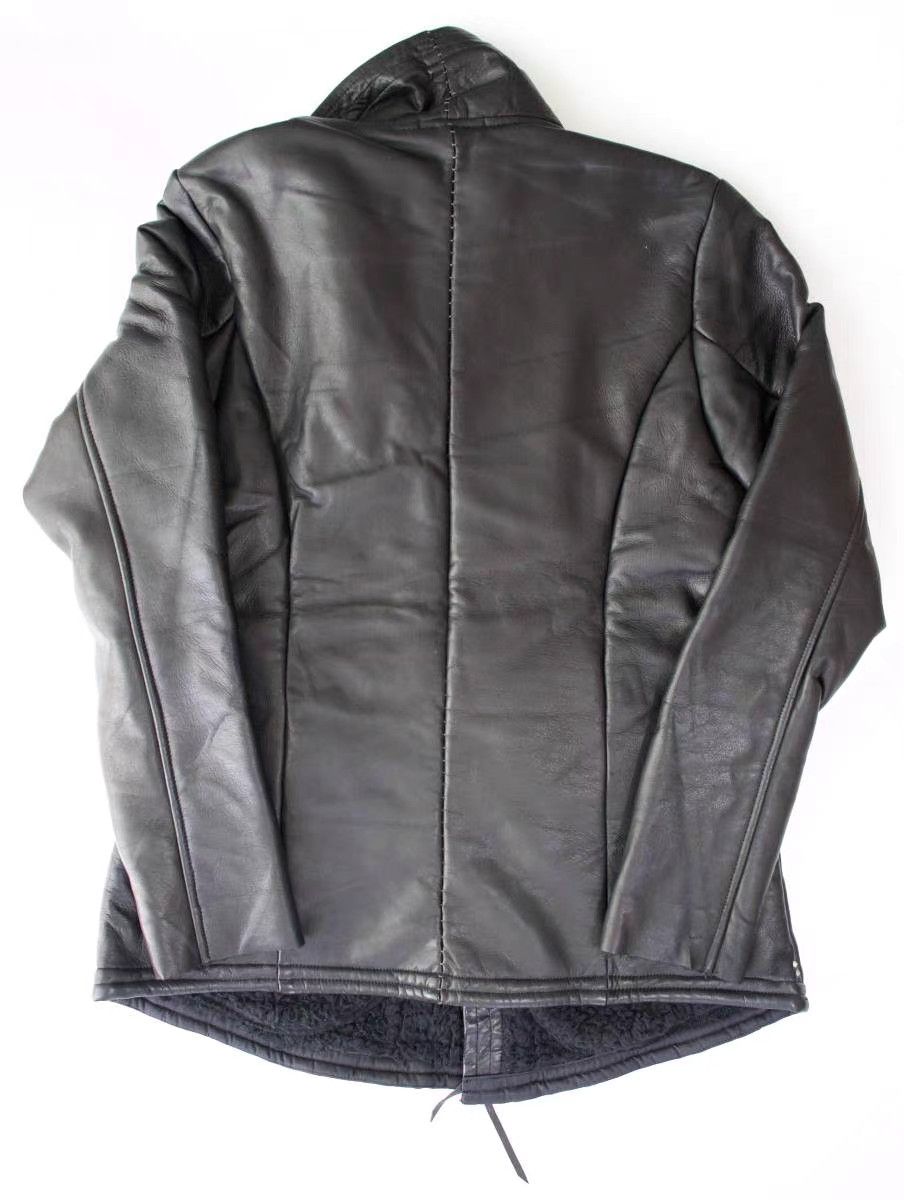 KMRii kmrii Shearling Sheepskin Avant-garde Jacket K11 Size US M / EU 48-50 / 2 - 2 Thumbnail
