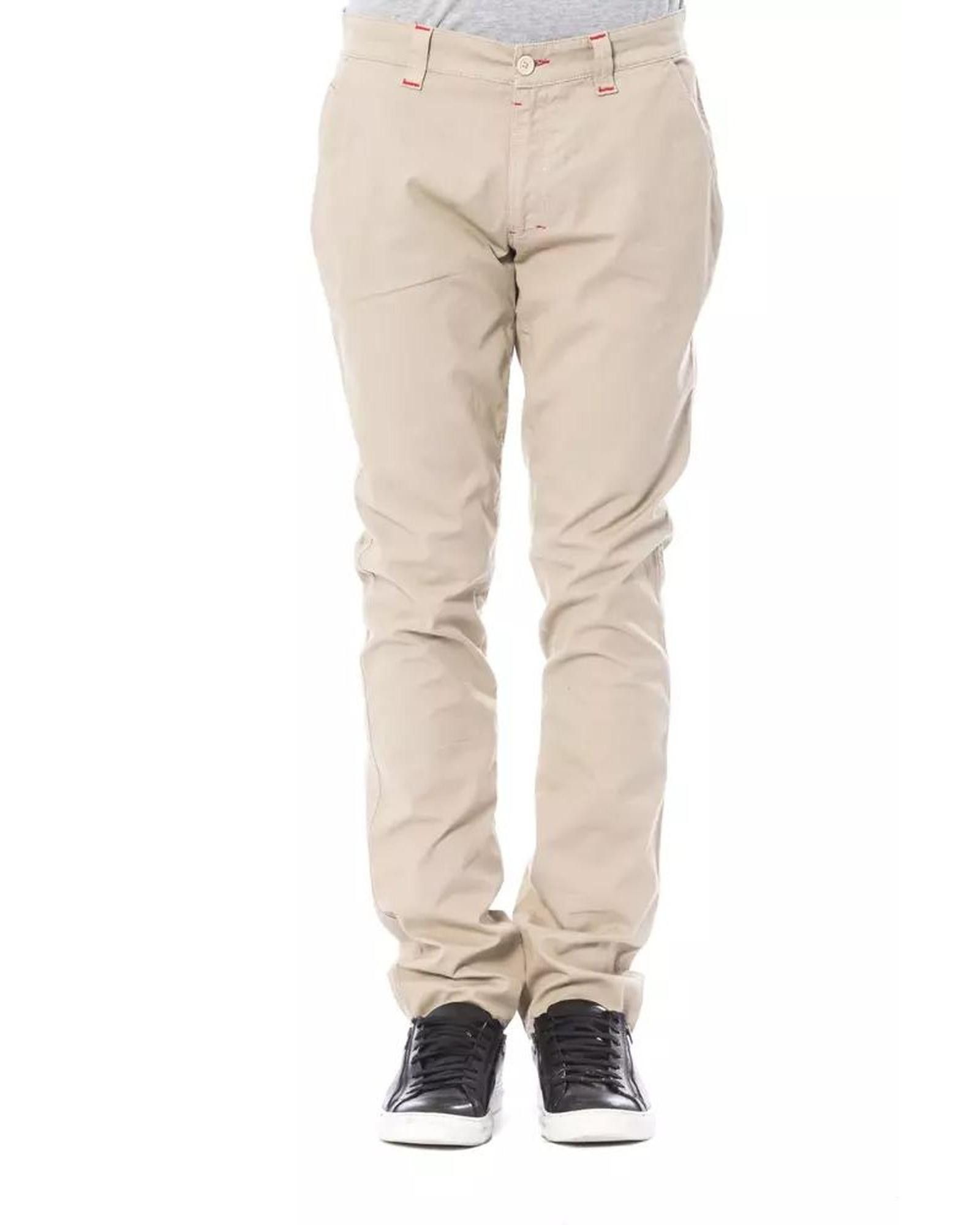 image of Verri Slim Fit Chino Pants in Beige, Men's (Size 31)