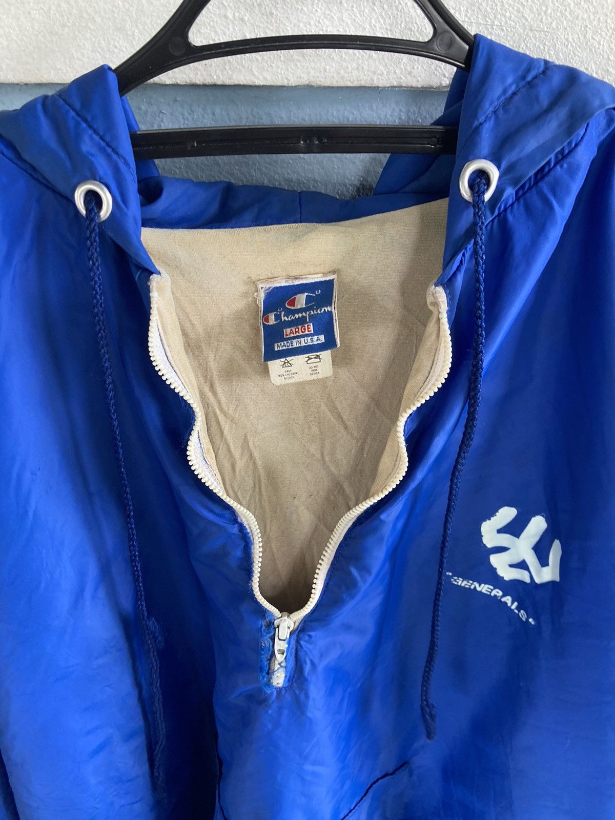 Vintage Champion half zipper talon